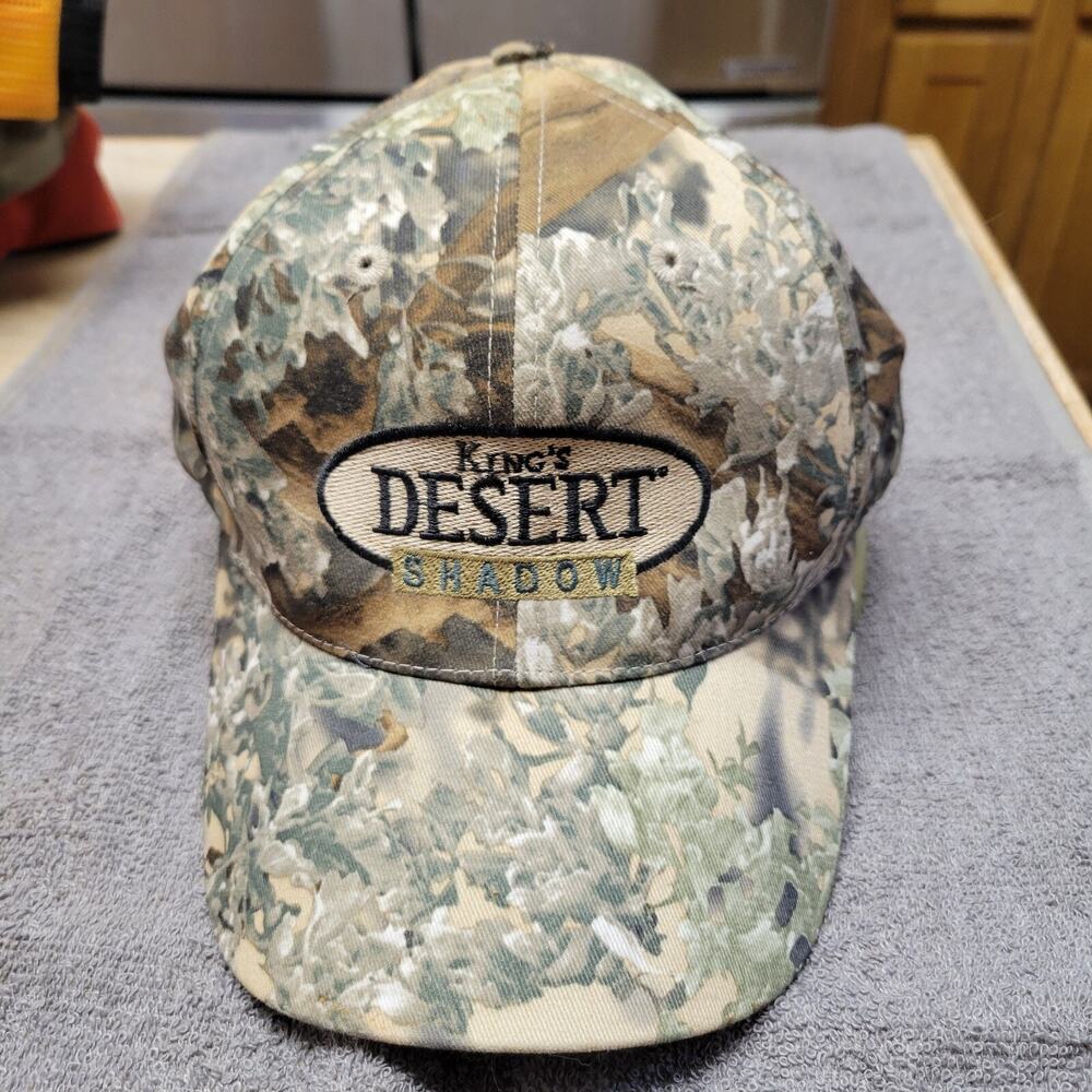 King's Desert Shadow trucker hat hunting camouflage cloth embroidered